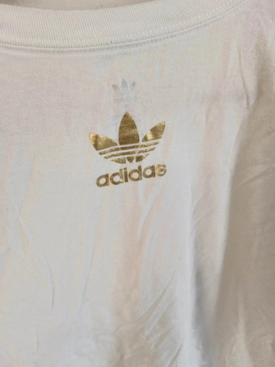 Camiseta C128 blanca Adidas L – photo 4